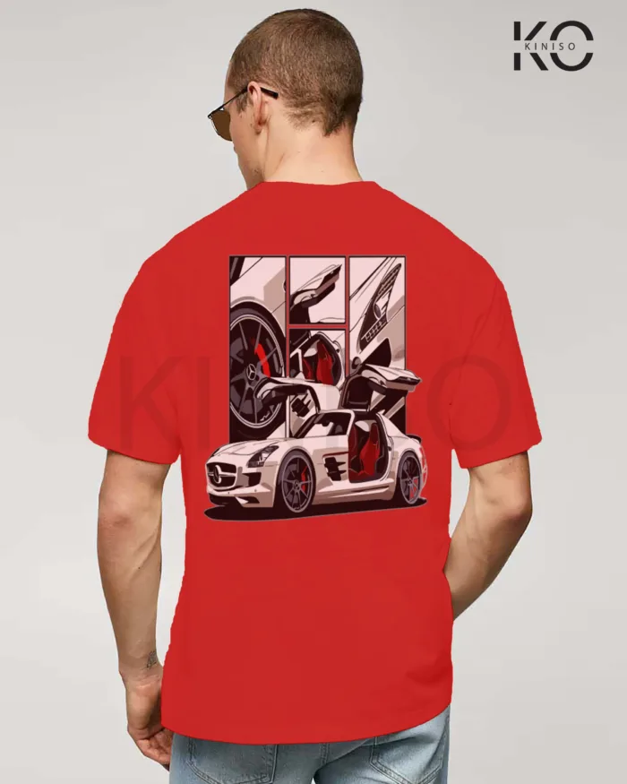 Graphic automobile t shirts for males with Luxury Racing Car Style Printed - Image 12